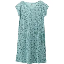 Kleid Röcke Dress Aop Kleid dress Blumen in Blau S