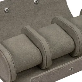 Windrose Uhrenetui Tempora für 3 Uhren Ø max. 50 mm Beige