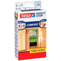 Tesa Fliegengitter Insect Stop COMFORT 55389-00021-00 Tür-Fliegengitter (B x H) 1200mm x 2200mm anthrazit 1,2 2,2 m