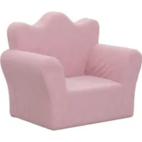 SYFAXTM Kindersofa Rosa Weich Plüsch - Rosa