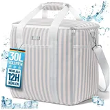 HOEL Kühltasche Beige 30L