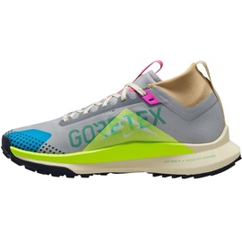 Nike React Pegasus Trail 4 GTX Damen wolf grey/stadium green/baltic blue/volt 42