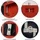 Proregal Xxxl Stahlschrank Rot, Metall, Rechteckig, 92x195x50 cm, Arbeitszimmer, Aktenschränke