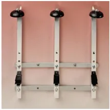 ich-zapfe Profi Wandhalter für 0,7 - 1,0L Flaschen - Wandhalterung für 2 Flaschen