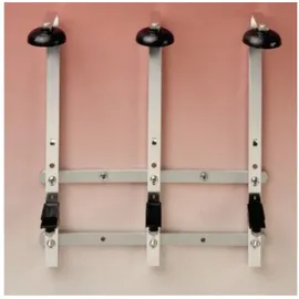 ich-zapfe Profi Wandhalter für 0,7 - 1,0L Flaschen - Wandhalterung für 2 Flaschen