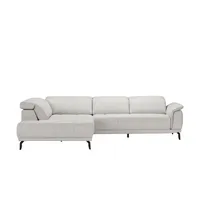 Höffner Ecksofa Palermo ¦ weiß ¦ Maße (cm): B: 310 H: 82 T: 233