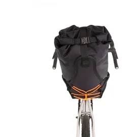 Restrap Satteltasche 14 l schwarz/orange