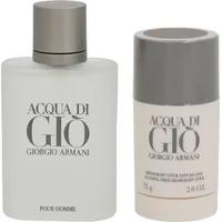 Giorgio Armani Acqua di Gio Pour Homme Eau de Toilette 100 ml + Deo 75 ml Geschenkset