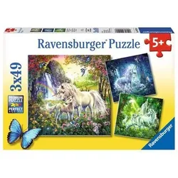 RAVENSBURGER 9291 Kinderpuzzle Schöne Einhörner