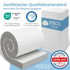 eloneo Visco Topper Matratzenauflage 80 x 200 cm