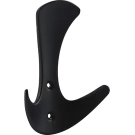 Alles im Griff Mantelhaken Tegua 74 mm x 104 mm Schwarz