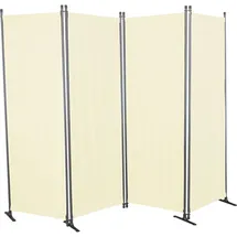 Angerer Paravent 4-teilig, PE beige