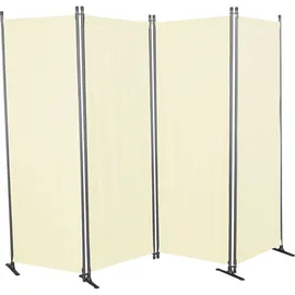 Angerer Paravent 4-teilig, PE beige