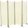 Angerer Paravent 4-teilig, PE beige