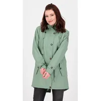 ankerglut Regenmantel "Friesennerz ankergluttraum WMN", Damen, Gr. 36 (S), grau, Obermaterial: 100% Polyurethan; Futter: 100% Polyester, mit Druckknopf, Mäntel, auch in Großen Größen erhältlich