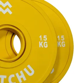 Matchu Sports Matchu Mini Hantelscheiben Fractional Plates 1,5 kg gelb