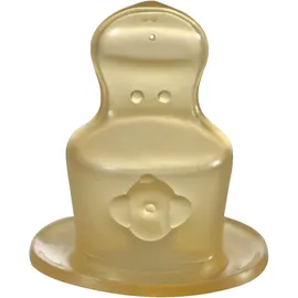 Nip Standardtrinksauger Anatomisch, Latex, 6 Monate plus, Größe M, Milch
