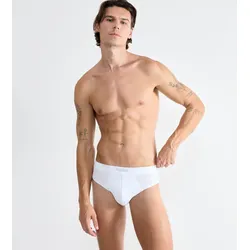 Slip SLOGGI "men EVER Ease Brief 2P", Damen, Gr. XL, weiß, Single Jersey, Obermaterial: 95% Baumwolle, 5% Elasthan, Unterhosen, Temperaturausgleichend
