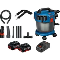 Bosch Akku-Staubsauger GAS 18V-10 L / 2x 4,0 Ah