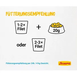 Josera Filet Huhn mit Lachs 16x70g