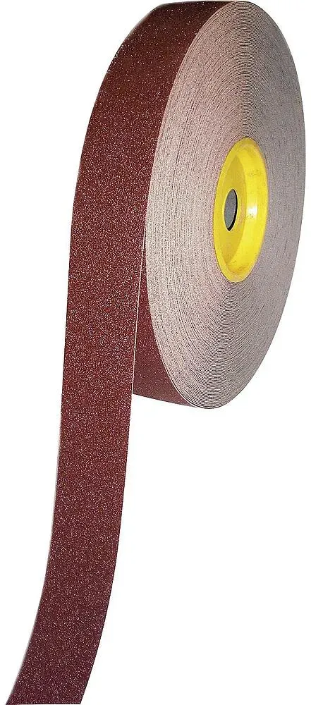 Korundschleifgewebe WEFRA 40mm/50m Körnung: A40 (1 Rolle, für Trockenschliff)