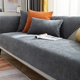 L-Förmige Sofabezug Sofahusse L U Form Rechts Links Couchbezug Grau Sofabezüge Sofa/Couch überwurfdecke, Couch Überwürfe Sofahusse Sofaüberwürfe rutschfest Sofa Abdeckung (Color : L, Size : 110x240c