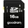 GoodRam S1A0 16GB UHS-I Class 10, 100MBs Schwarz