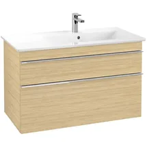 Villeroy & Boch Waschtischunterschrank 2 Auszüge 95,3 x 59 x 50,2 cm Nordic Oak