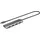 Renkforce RF-3374944 USB-Hub 4 Port USB-A USB 3.2 Gen1 5 GBit/s mit Aluminiumgehäuse Silber