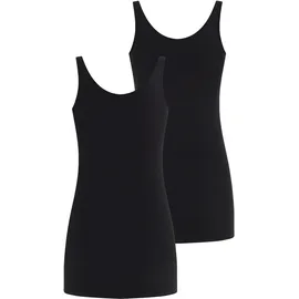 LAURA SCOTT Longtop in schwarz-schwarz | Gr.: 36