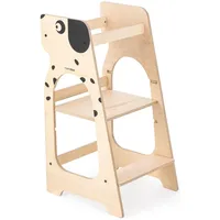 Mamatoyz Lernturm Kule Hund 56 x 50 x 90 cm Birke natur