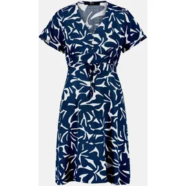 Zero Minikleid mit Print Blau/Cream 34