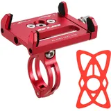 doorslay Fahrrad Handyhalterung Fahrrad Motorrad Halterung für Handy, 360° Drehbarer Universal Verstellbaren, für 3.6-6.2 Zoll Handy Elektronische Geräte