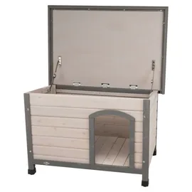Trixie Hundehütte Classic 85 x 58 x 60 cm Holz/Kunststoff Grau