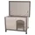 Trixie Hundehütte Classic 85 x 58 x 60 cm Holz/Kunststoff Grau