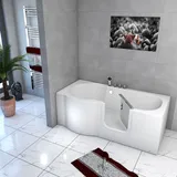 Acquavapore - Seniorenwanne Mit Tür S12-th-r Badewanne 85x170cm