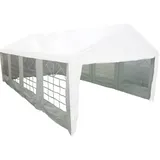Siena Garden Seitenteile weiß zu Event Pavillon 4x8 Meter, Bezug aus Polyethylen, 140g/m2 in weiß, 4 Stück
