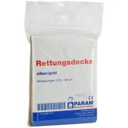 Rettungsdecke Gold/silber