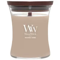 Woodwick Patchouli Crème Duftkerze 275 g beige