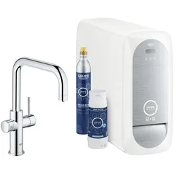 Grohe Blue Home, Spültischbatterie mit Filterfunktion, U-Auslauf