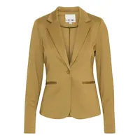 ICHI IHKATE Damen Blazer Jackenblazer Anzugsjacke mit 1-Knopf-Form Stretch Reverskragen Paspeltaschen Slim fit, Größe:S, Farbe:Lizard (180629)