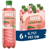 VILSA Leichte Bio Limo Rhabarber, 6 x 0,75 l PET