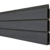 GROJA Sichtschutzmatte BPC 180 x 30 cm Steingrau