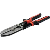 Yato Reduzierzange Rohreinziehzange Fallrohr Einziehzange gerader Dachdecker Spengler Zange 260 mm 45mm Rohreinziehzange Rohrkorrekturzange Fallrohre Rohre Dachdecker Spengler Ofenrohr 260mm 5 Klingen