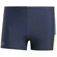 Adidas Colorblock Swim Boxer-Badehose Legend Ink / Preloved Ink / Lucid Lemon S/M