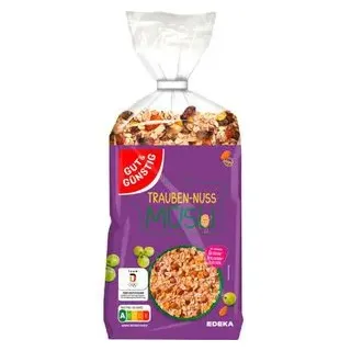 Gut&Günstig Traube-Nuss Müsli 1,0 kg