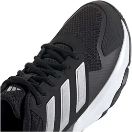 adidas Courtjam Control 3 Core Black/Silver Metallic/Grey four 37 1/3