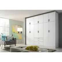 Rauch Kleiderschrank »Hildesheim« inkl. Passepartout und Schubkasten mit Inneneinteilung weiß, B:275cm H:231cm T:58cm, Holzwerkstoff, Schränke, Kleiderschrank,
