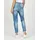 Gang Relax-fit-Jeans GANG "94AMELIE CROPPED", Damen, Gr. 33, Normalgrößen, blau (azure blau destroy), 90% Baumwolle, 4% Elasthan, 6% Polyester, unifarben, relaxed fit lang, Jeans, im 5-Pocket-Style