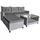 Happy Home Ecklounge Set 8-tlg. Grau